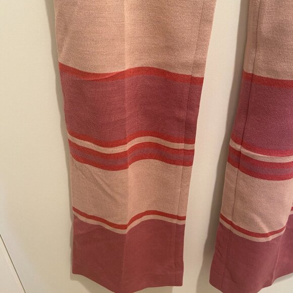 MIU MIU Pink Petal Stripes Pants with tags - Picture 4 of 7